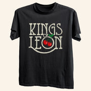 Kings Of Leon Merch Retro Cherries T-Shirt Music Lover Gift Ideas For Him - Lily Birch Market