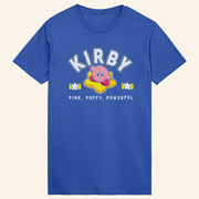 Kirby Merch Kirby Pink Puffy Powerful T-Shirt Great Gifts For Brothers - Lily Birch Market