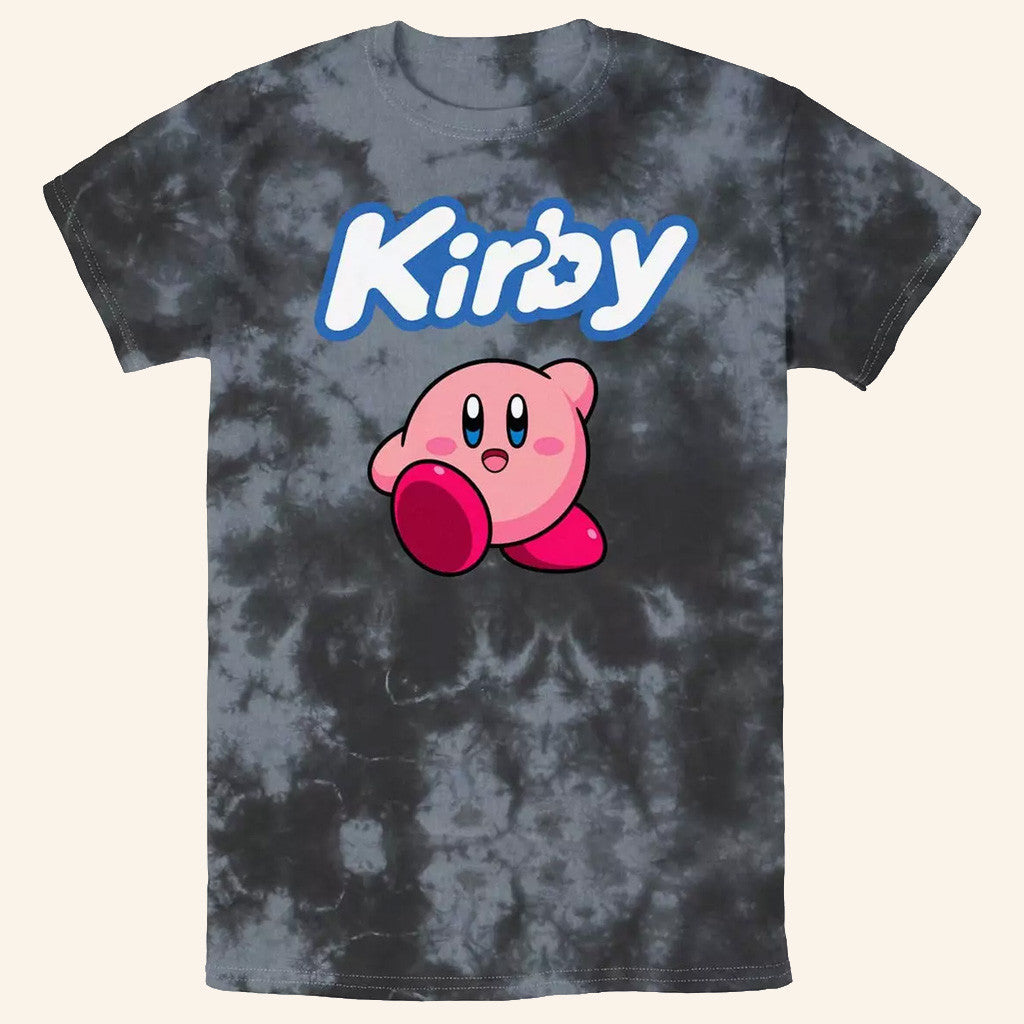 Kirby Merch Kirby Pose Tie Dye T-Shirt Great Gifts For Brothers - Lily Birch Market