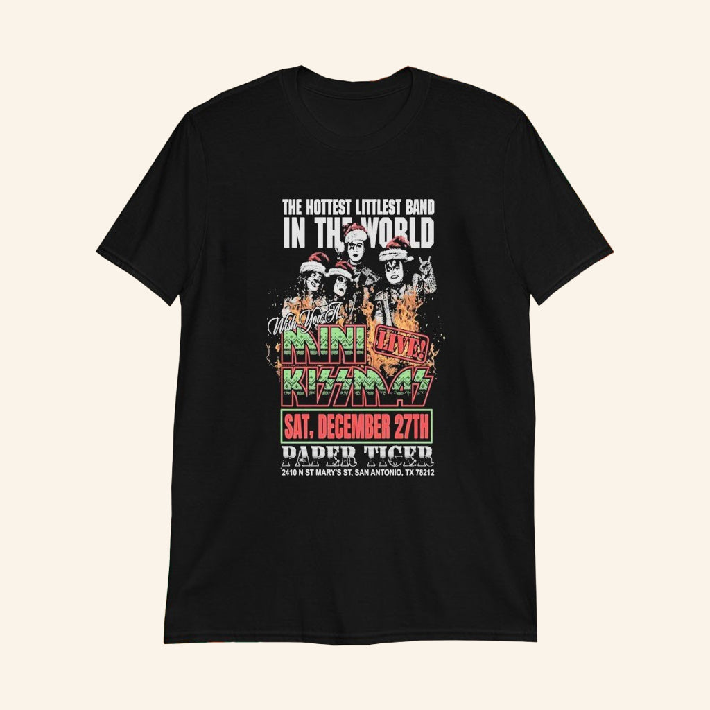 Kiss The Hottest Littlest In The World T-Shirt Kiss Merch Presents For Rock Music Lovers - Lily Birch Market