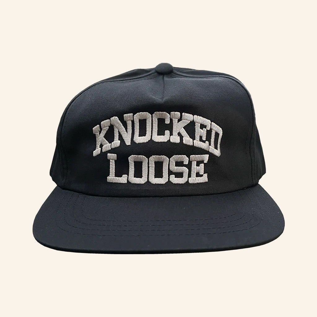 Knocked Loose Merch Embroidered Knocked Loose Snapback Hat Christmas Gift Ideas For Dad - Lilybirchmarket