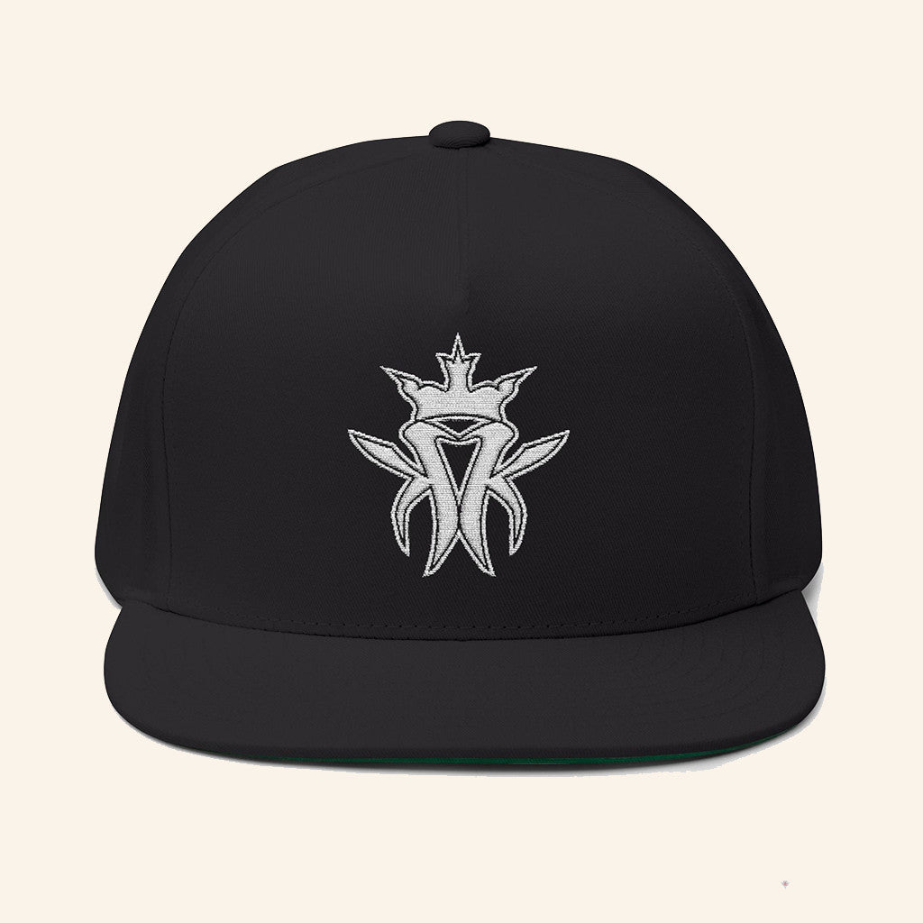 Kottonmouth Kings Merch KMK Logo Leaf Centered Embroidered Snapback Hat Hip Hop Lover Gifts - Lilybirchmarket