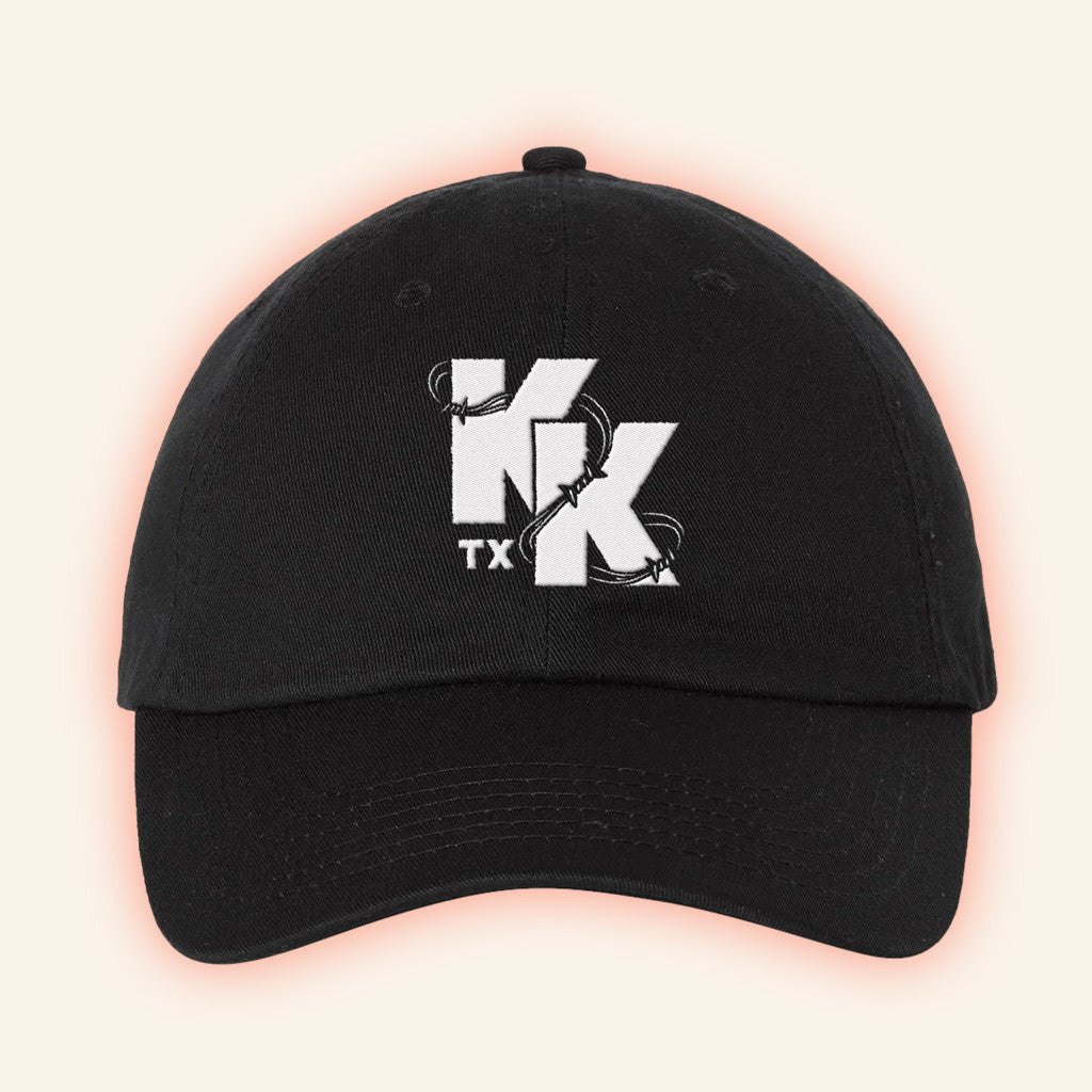 Kublai Khan Tx Merch Barbed Wire Embroidered Hat Gifts For Father - Lilybirchmarket