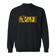 Kurtis Conner Merch Please Be Nice To Me Skeleton Sweatshirt Gifts For Fans - Lilybirchmarket