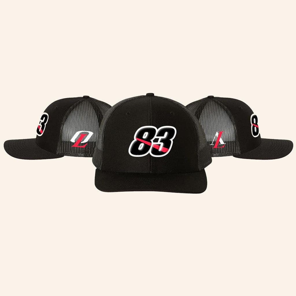 Kyle Larson Merch 83 Design Trucker Hat Best Gifts For Racing Fans - Lilybirchmarket