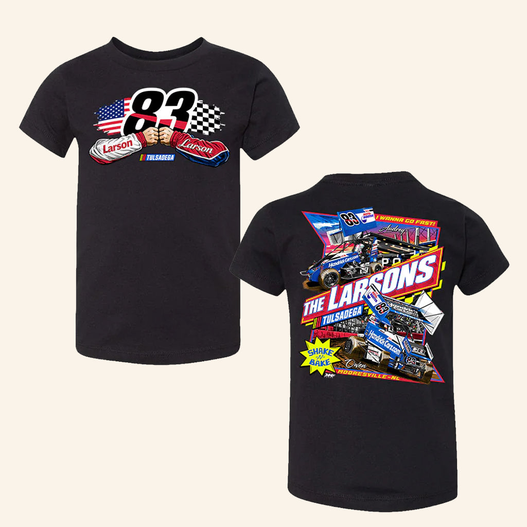 Kyle Larson Merch Tulsadega Shootout T-Shirt Best Gifts For Racing Fans - Lily Birch Market