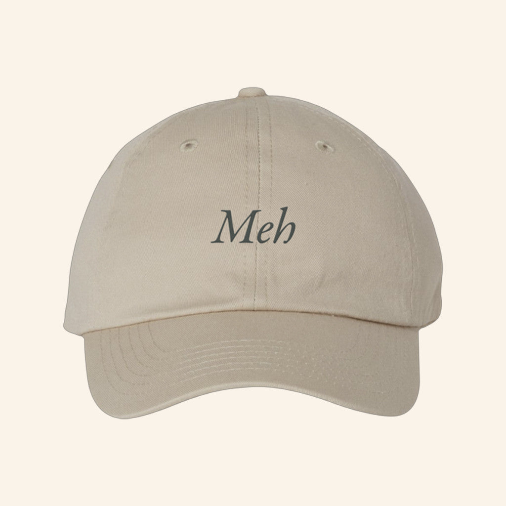 Kyle Mooney Merch Meh Hat Birthday Gift Ideas For Girlfriend - Lilybirchmarket