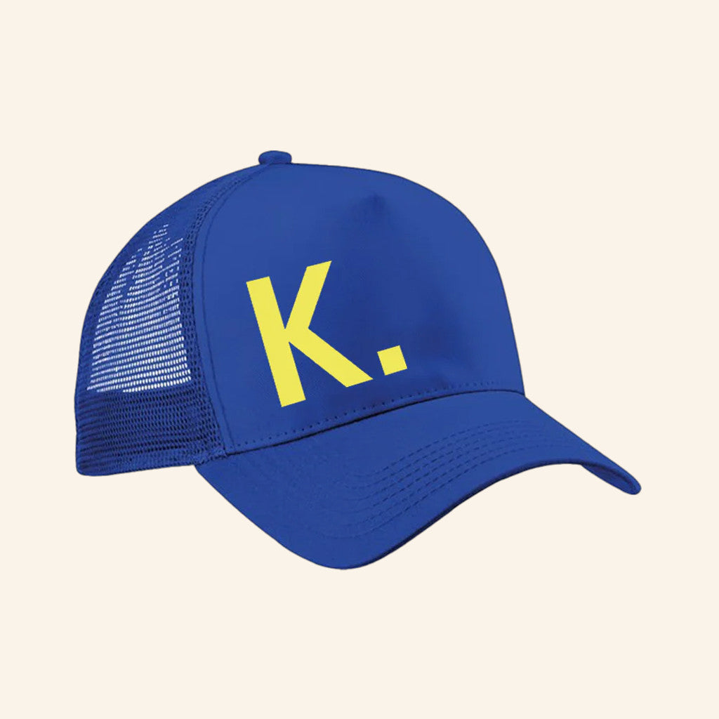 Kylie Minogue Merch Kylie K Logo Trucker Hat Presents For Music Lovers - Lilybirchmarket