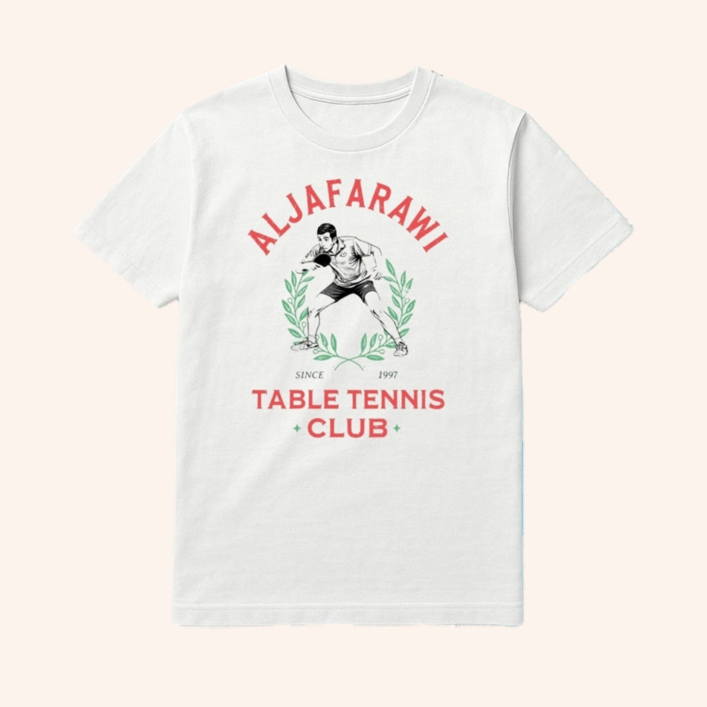 Kyrie Irving Aljafarawi Table Tennis Club T-Shirt Saleh Aljafarawi Honor Shirt Merch Gifts - Lily Birch Market
