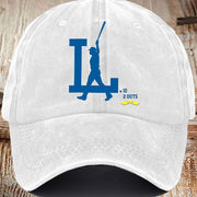 LA Dodgers Back To Back Champions Hat World Series Merch 2025 Baseball Enthusiast Gifts - Lilybirchmarket