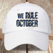 LA Dodgers Back To Back Champions Hat World Series Merch 2025 Embroidered We Rule October Hat - Lilybirchmarket