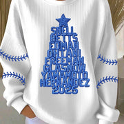 LA Dodgers Back To Back Champions Sweatshirt Christmas Gifts For Baseball Fans - Lilybirchmarket
