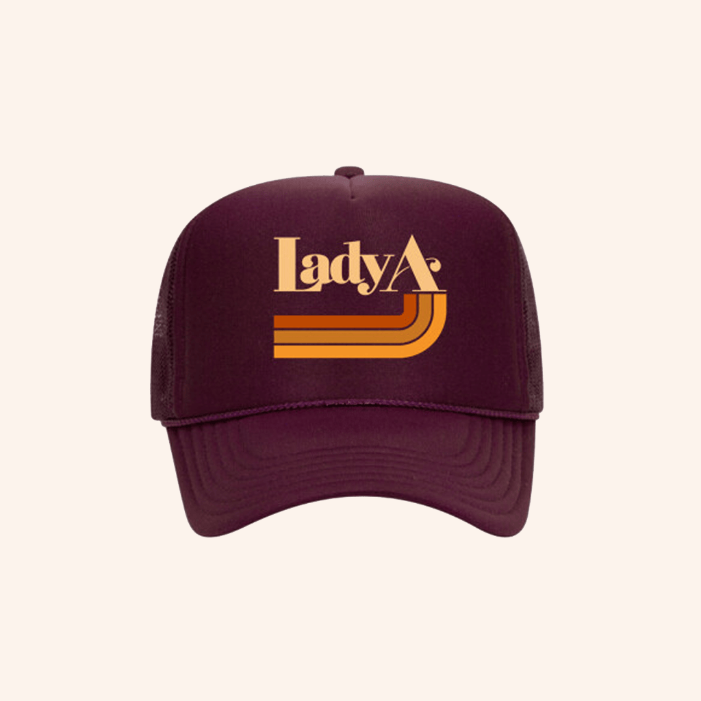 Lady A Merch Lady A Love You Back Trucker Hat Husband Christmas Gift Ideas - Lilybirchmarket