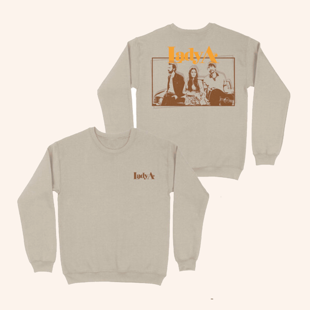 Lady A Merch Love You Back Sweatshirt Cool Gifts For Music Lovers - Lilybirchmarket