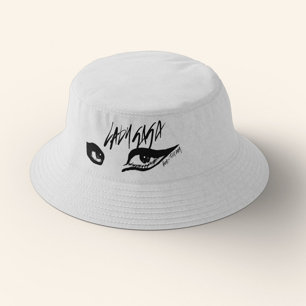 Lady Gaga Mayhem Tour Merch 2025 Concert Born This Way Eyes Bucket Hat Gifts For Ladies - Lilybirchmarket
