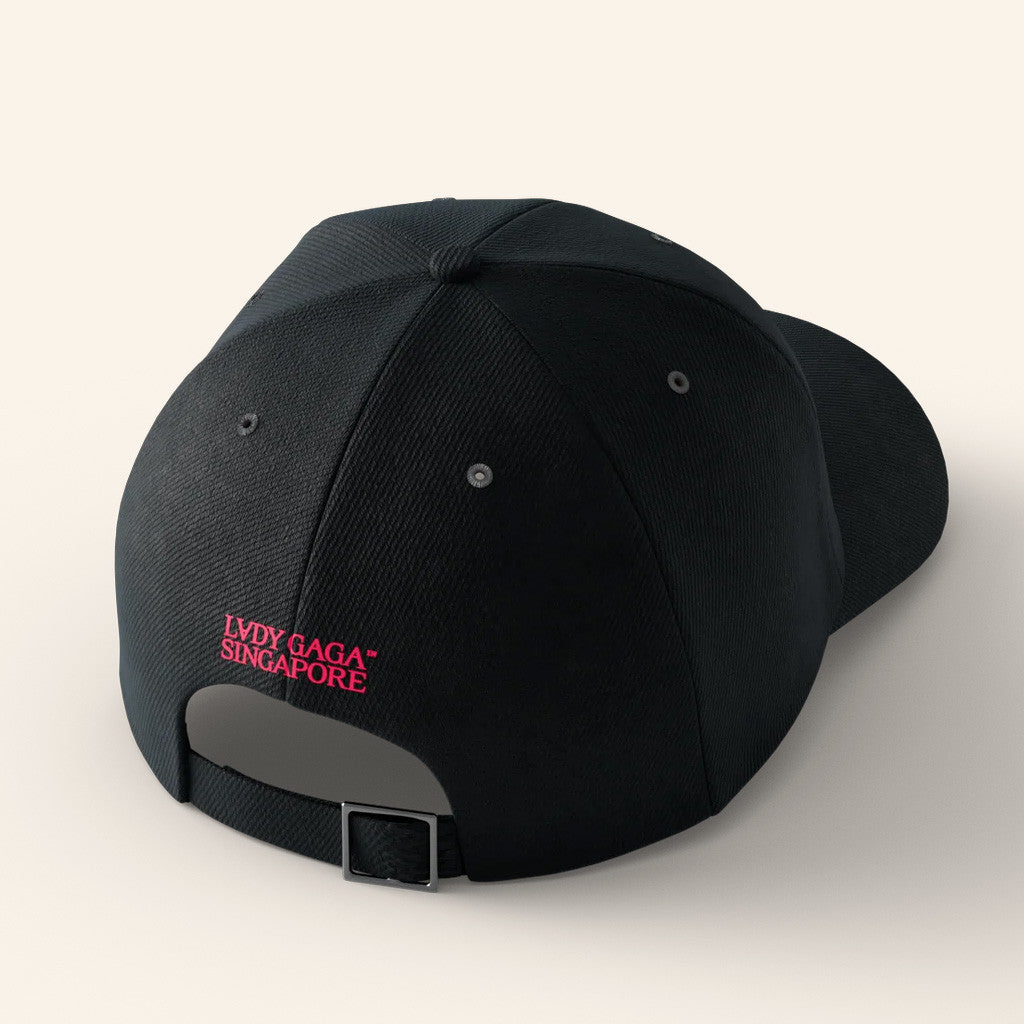 Lady Gaga Mayhem Tour Merch 2025 Concert Embroidered Singapore Hat Fan Merch Besties Gifts - Lilybirchmarket