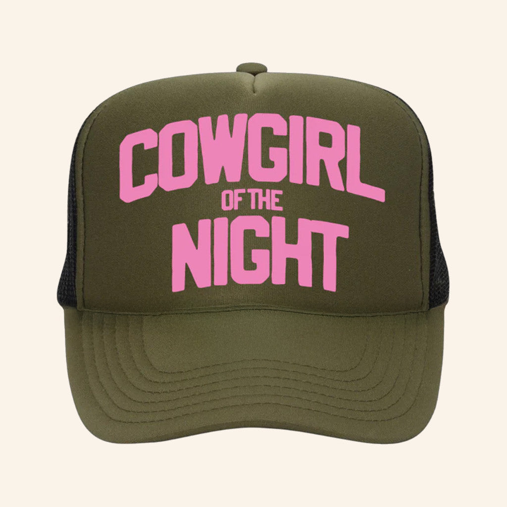 Lainey Wilson Merch Cowgirl Of The Night Trucker Hat Best Gifts For Girlfriend - Lilybirchmarket