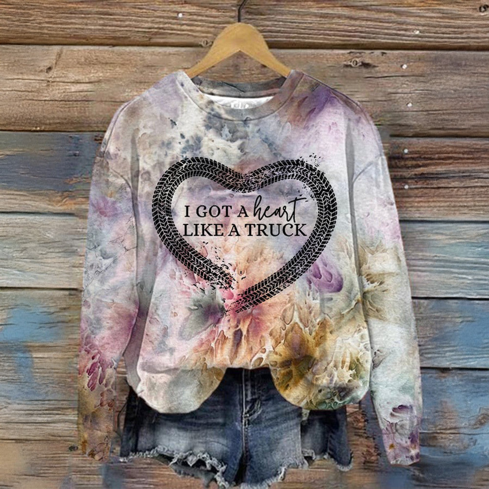 Lainey Wilson Merch I Got Heart Like A Truck Sweatshirt Music Country Gifts For Fans - Lilybirchmarket