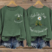 Lainey Wilson Merch I Push Like A Daisy Through Old Sidewalk Cracks Sweatshirt Gifts For Fans - Lilybirchmarket