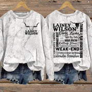 Lainey Wilson Merch Lainey Wilson Sweatshirt Music Country Gifts For Fans Gift for Wife - Lilybirchmarket