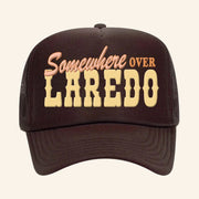 Lainey Wilson Merch Somewhere Over Laredo Trucker Hat Christmas Gifts For Music Fans - Lilybirchmarket