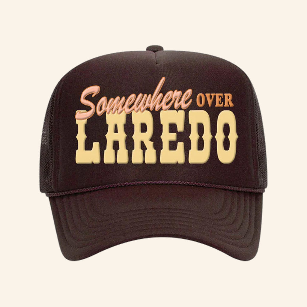 Lainey Wilson Merch Somewhere Over Laredo Trucker Hat Xmas Gifts For Music Lovers - Lilybirchmarket