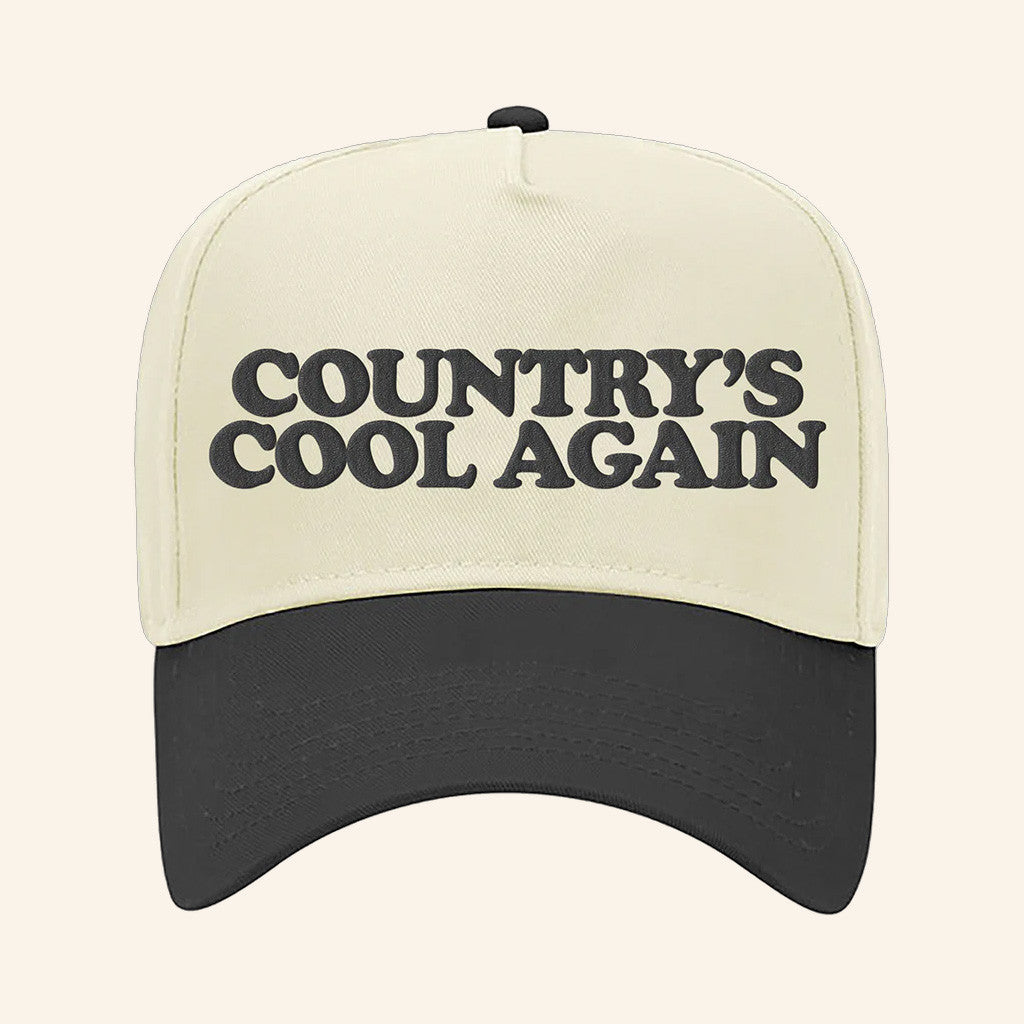 Lainey Wilson Merch Tour 2025 Country's Cool Again Hat Embroidered Unique Gifts For Music Lovers - Lilybirchmarket