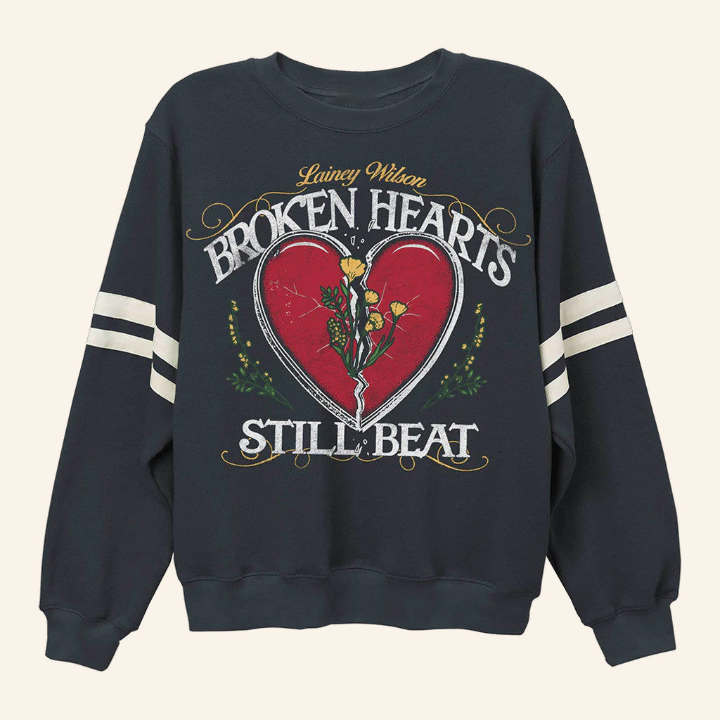 Lainey Wilson Merch Tour 2025 Daydreamer Broken Hearts Sweatshirt Her Gifts - Lilybirchmarket
