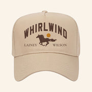Lainey Wilson Merch Tour 2025 Khaki Whirlwind Hat Embroidered Gifts For Music Fans - Lilybirchmarket