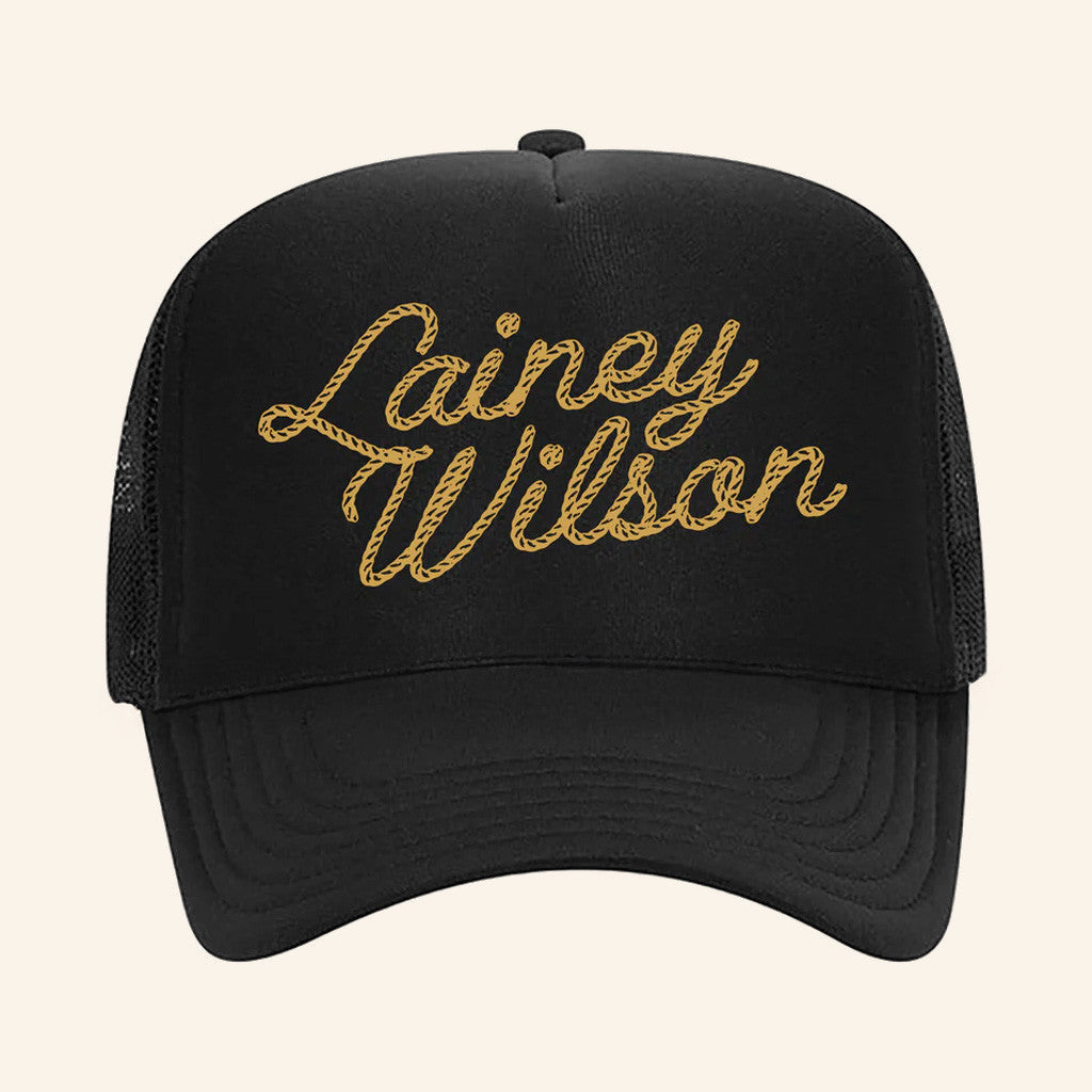 Lainey Wilson Merch Tour 2025 Logo Trucker Hat Gifts For Music Fans - Lilybirchmarket