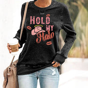 Lainey Wilson Merch Western Country Hold My Halo Sweatshirt Music Country Gifts For Fans - Lilybirchmarket
