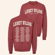 Lainey Wilson Merch Whirlwind World Tour Billboard Sweatshirt Best Gifts For Music Lovers - Lilybirchmarket