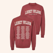 Lainey Wilson Merch Whirlwind World Tour Sweatshirt Best Gifts For Music Lovers - Lilybirchmarket