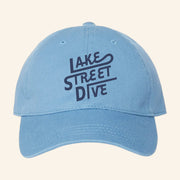 Lake Street Dive Merch Blue Classic Logo Hat Gifts For Son - Lilybirchmarket