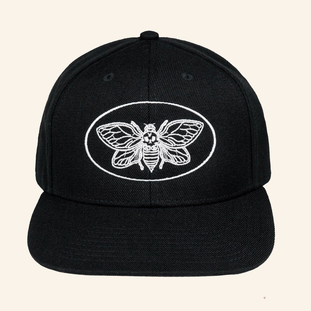 Landmvrks Merch Moth Snapback Hat Embroidered Gifts For Dudes - Lilybirchmarket