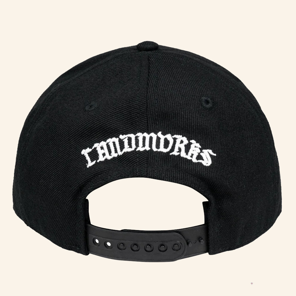 Landmvrks Merch Moth Snapback Hat Embroidered Gifts For Dudes - Lilybirchmarket