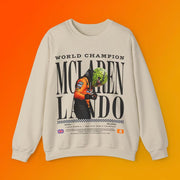 Lando Norris Merch World Champion 2025 Mclaren Lando Sweatshirt Gifts For F1 Fans - Lilybirchmarket