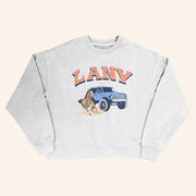 LANY Merch LANY Racing Crewneck Sweatshirt Best Gifts For Pop Fans - Lilybirchmarket
