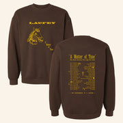 Laufey Merch A Matter Of Time Tour Dates 2025 Sweatshirt Gifts For Music Enthusiasts - Lilybirchmarket