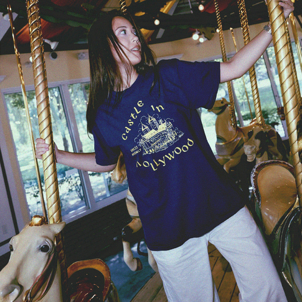 Laufey Merch Castle In Hollywood T-Shirt Gifts For Best Friends - Lily Birch Market