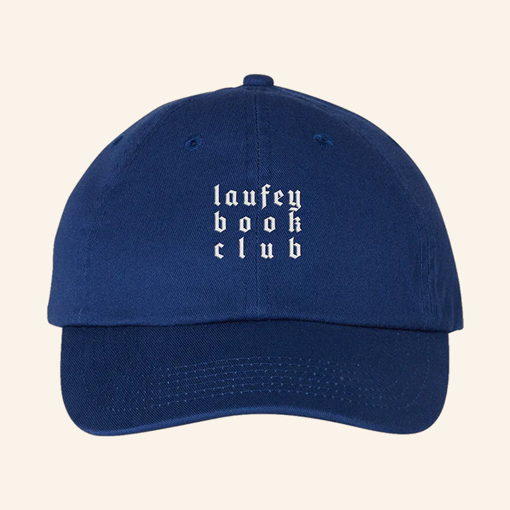 Laufey Merch Laufey Book Club Embroidered Hat Christmas Gifts For Young Men - Lilybirchmarket