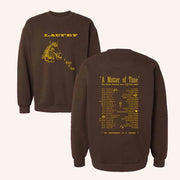Laufey Music Merch A Matter Of Time Tour 2025 Sweatshirt Presents For Music Lovers - Lilybirchmarket