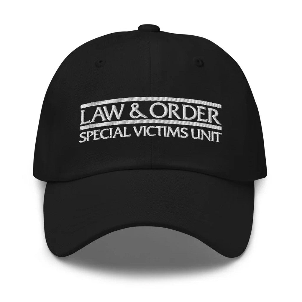 Law And Order SVU Merch Law And Order Special Victims Unit Embroidered Hat Gifts For Fans - Lilybirchmarket