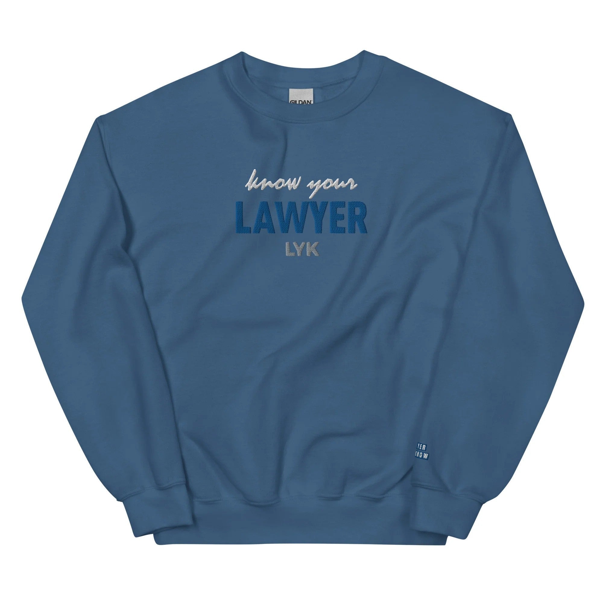 Lawyer You Know Merch Printed LYK Sweatshirt First Fathers Day Gift Ideas - Lilybirchmarket