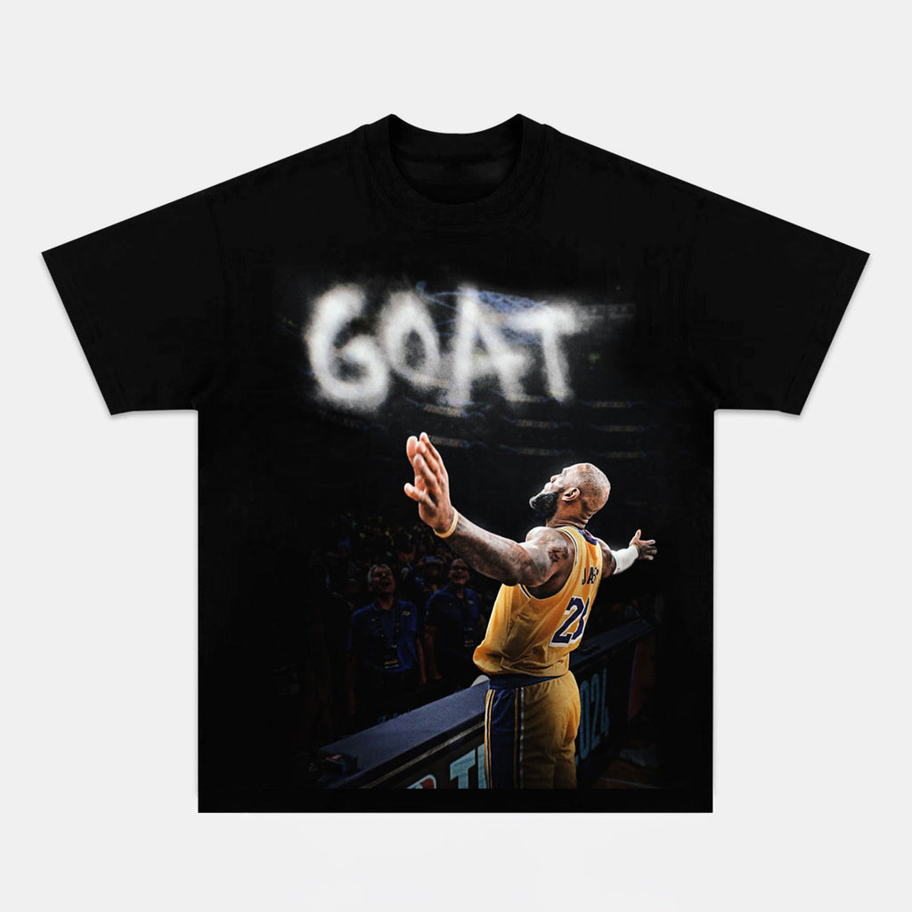 Lebron James Goat Graphic T-Shirt Gifts For Basketball Fan - Lily Birch Market