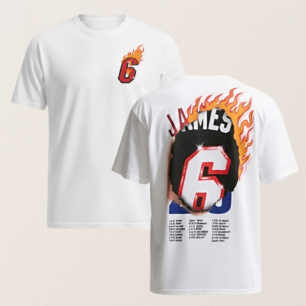 LeBron James Heat Shirt LeBron James Merch Gifts For Basketball Lovers - Lily Birch Market