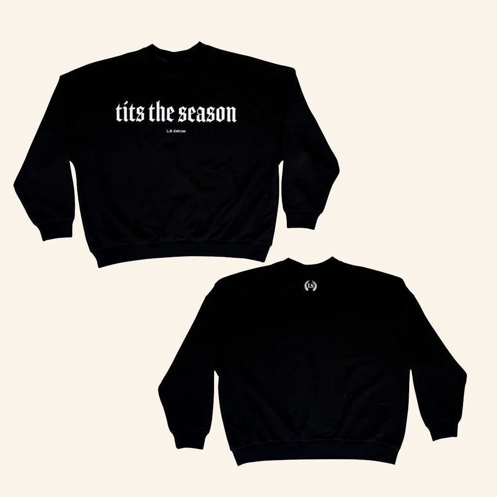 Leo Skepi Collection Merch Tits The Season Sweatshirt Christmas Gifts For Fans - Lilybirchmarket