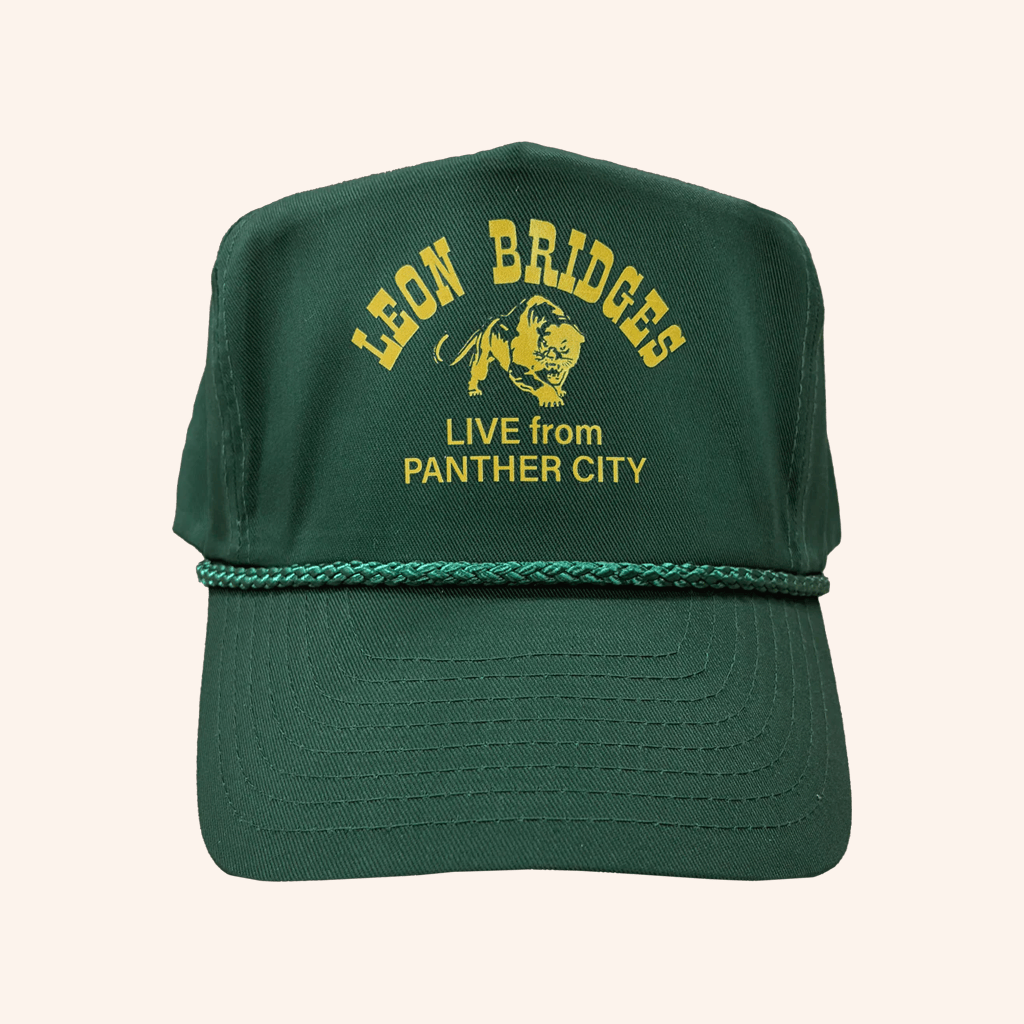 Leon Bridges Merch Live From Panther City Hat Xmas Presents For Him - Lilybirchmarket