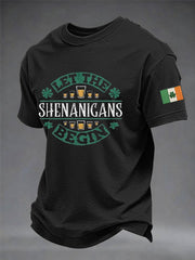  Let The Shenanigans Begin Shirt Saint Patrick'S Day T-Shirts Gifts For Ireland - TradiViet