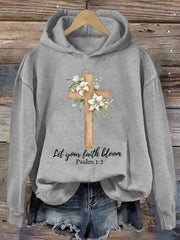 Let Your Faith Bloom Psalm 1 3 Hoodie Christian Apparel Easter Gifts For Her - Lilybirchmarket